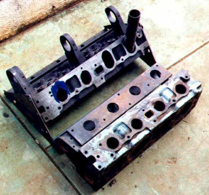 Bronze valve guides installation